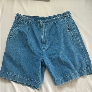 Blue Denim Shorts